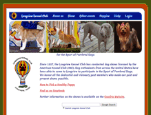 Tablet Screenshot of longviewkennelclub.org